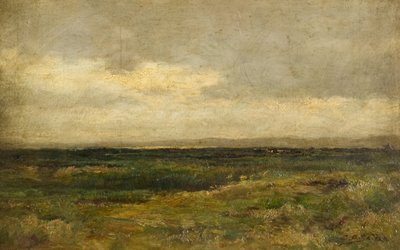 Landskab (olie på lærred) af Charles Andrew Sellar