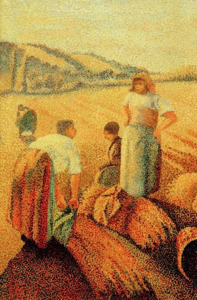 Ved markerne af Charles Angrand