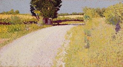 Path in the Country, ca. 1886 (olie på lærred) af Charles Angrand