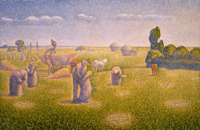 Høstmændene, 1892 af Charles Angrand