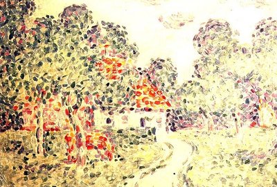Den Lille Gård af Charles Angrand