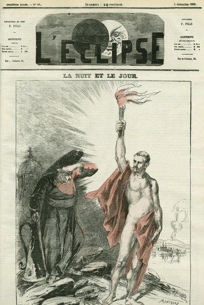 Nat og dag, eller "Roms koncil og koncilet i Napoli". Cover i "" L