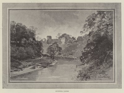 Bothwell Castle af Charles Auguste Loye