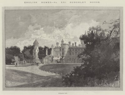 Burghley hus af Charles Auguste Loye