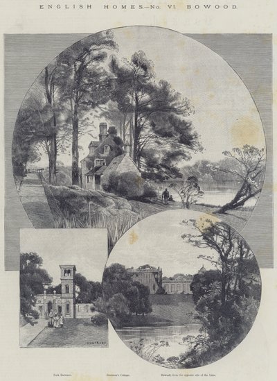 English Homes, Bowood af Charles Auguste Loye