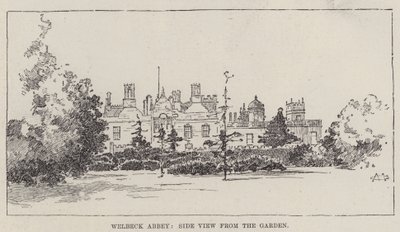 English Homes, Welbeck Abbey af Charles Auguste Loye