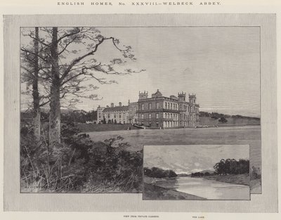 English Homes, Welbeck Abbey af Charles Auguste Loye