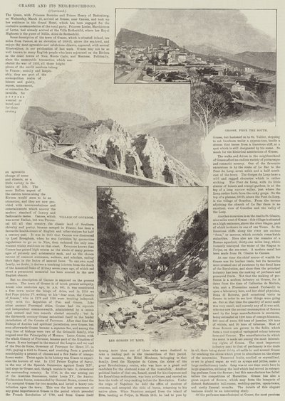Grasse og dets kvarter af Charles Auguste Loye