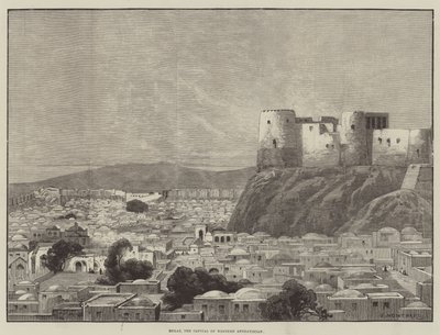 Herat, hovedstaden i det vestlige Afghanistan af Charles Auguste Loye