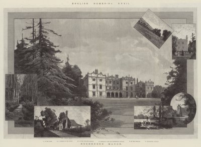Hughenden Manor af Charles Auguste Loye