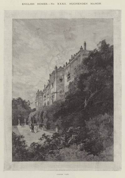 Hughenden Herregård, Hjørneudsigt af Charles Auguste Loye