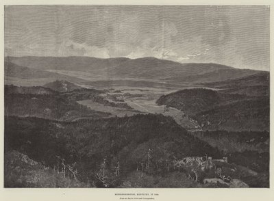 Middlesborough, Kentucky, i 1889 af Charles Auguste Loye