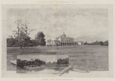 Stoke Park, Buckinghamshire af Charles Auguste Loye