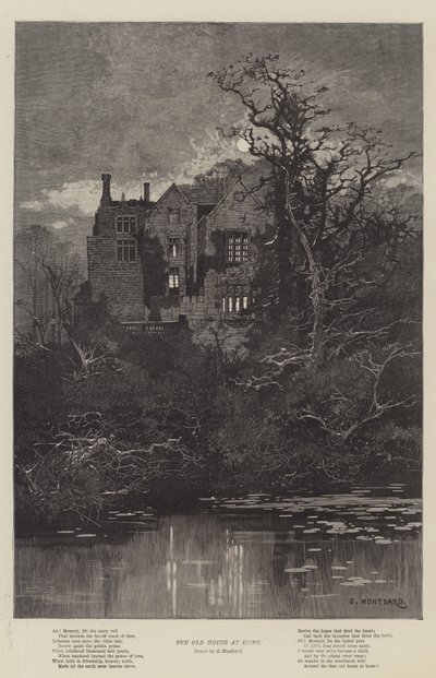 Det gamle hus derhjemme af Charles Auguste Loye