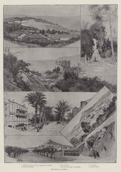 Dronningen i Hyeres af Charles Auguste Loye
