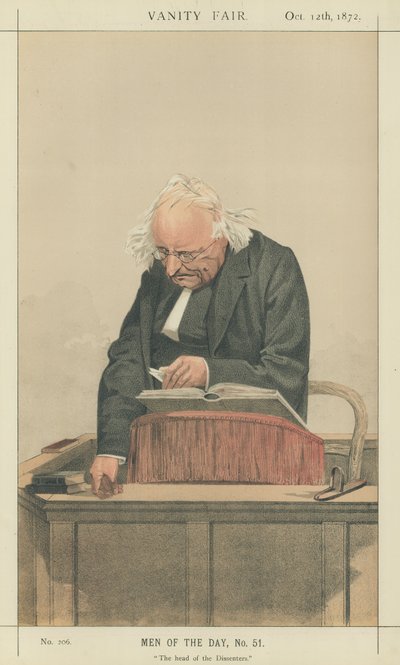 Pastor Thomas Binney af Charles Auguste Loye