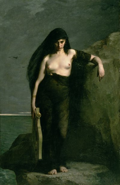 Sappho af Charles Auguste Mengin