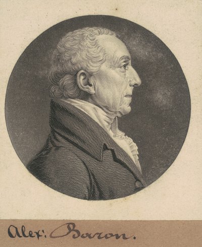 Alexander Baron af Charles B. J. Févret de Saint Mémin