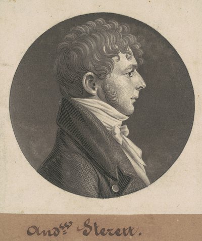 Andrew Sterett af Charles B. J. Févret de Saint Mémin