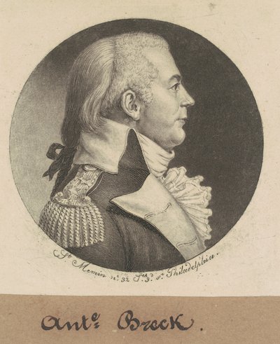 Anthony Breck af Charles B. J. Févret de Saint Mémin