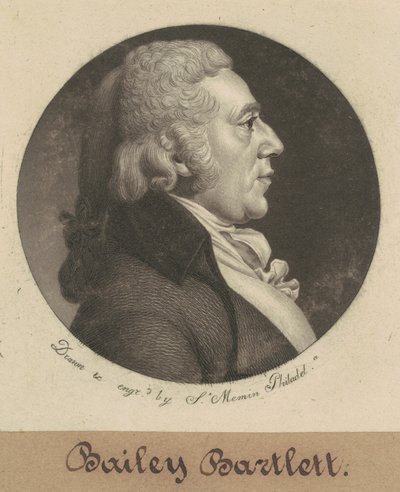 Bailey Bartlett af Charles B. J. Févret de Saint Mémin