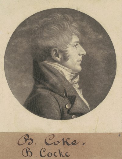 Benjamin Cocke af Charles B. J. Févret de Saint Mémin