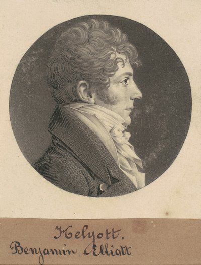Benjamin Elliott af Charles B. J. Févret de Saint Mémin