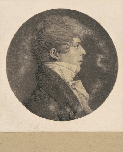 Benjamin Harrison VII af Charles B. J. Févret de Saint Mémin