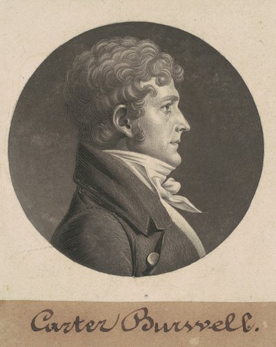 Carter Burwell af Charles B. J. Févret de Saint Mémin