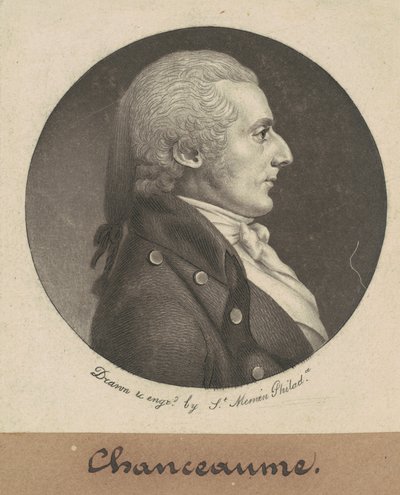 Chanceaume af Charles B. J. Févret de Saint Mémin