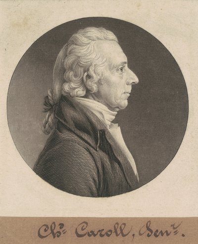 Charles Carroll af Charles B. J. Févret de Saint Mémin