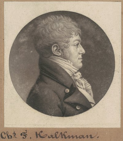 Charles F. Kalkman af Charles B. J. Févret de Saint Mémin