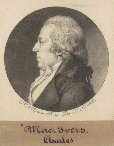 Charles McEvers af Charles B. J. Févret de Saint Mémin