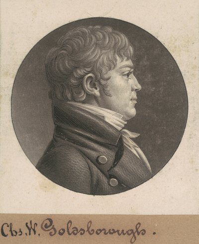 Charles W. Goldsborough af Charles B. J. Févret de Saint Mémin