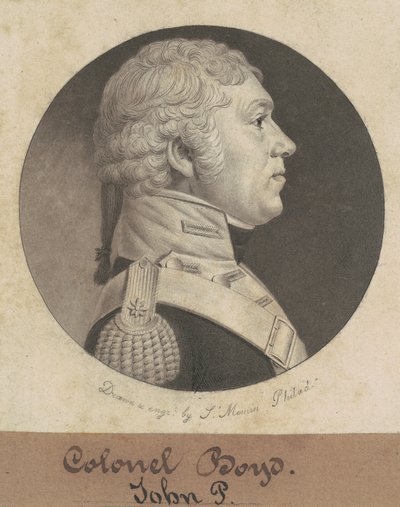 Oberst Boyd af Charles B. J. Févret de Saint Mémin