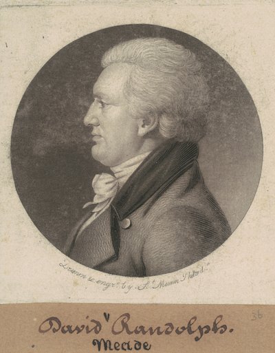 David Meade Randolph af Charles B. J. Févret de Saint Mémin