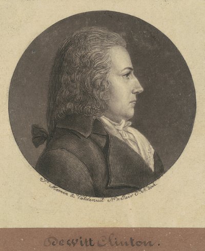 DeWitt Clinton af Charles B. J. Févret de Saint Mémin