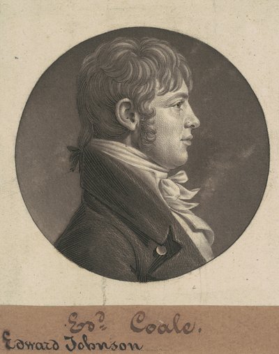 Edward Johnson Coale af Charles B. J. Févret de Saint Mémin