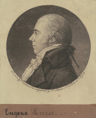 Eugene Lucet af Charles B. J. Févret de Saint Mémin