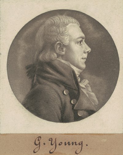 George Young af Charles B. J. Févret de Saint Mémin