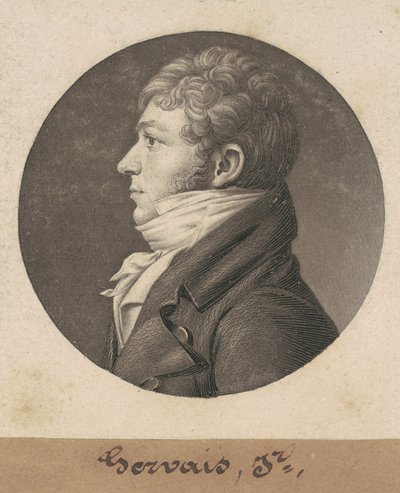 Gervais, Jr. af Charles B. J. Févret de Saint Mémin