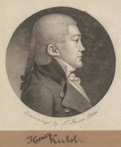 Henry Kuhl af Charles B. J. Févret de Saint Mémin