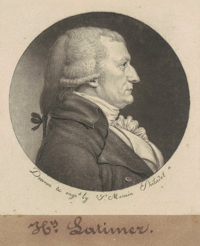 Henry Latimer af Charles B. J. Févret de Saint Mémin
