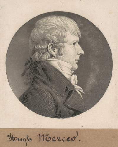 Hugh lejer Weedon Mercer af Charles B. J. Févret de Saint Mémin