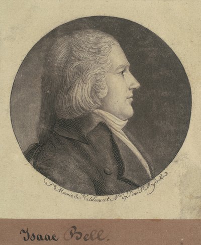 Isaac Bell af Charles B. J. Févret de Saint Mémin