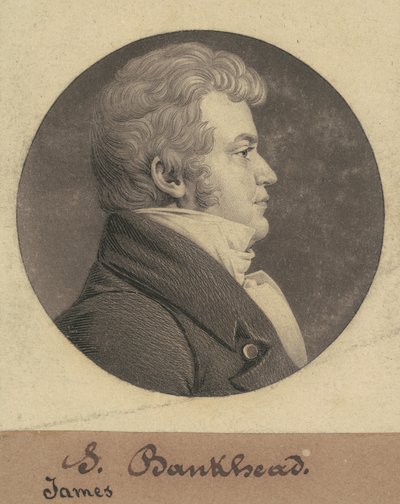 James Bankhead af Charles B. J. Févret de Saint Mémin