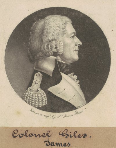 James Giles af Charles B. J. Févret de Saint Mémin