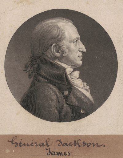 James Jackson af Charles B. J. Févret de Saint Mémin