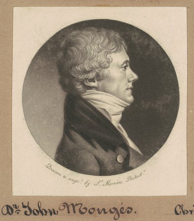 John Armentaire Monges af Charles B. J. Févret de Saint Mémin