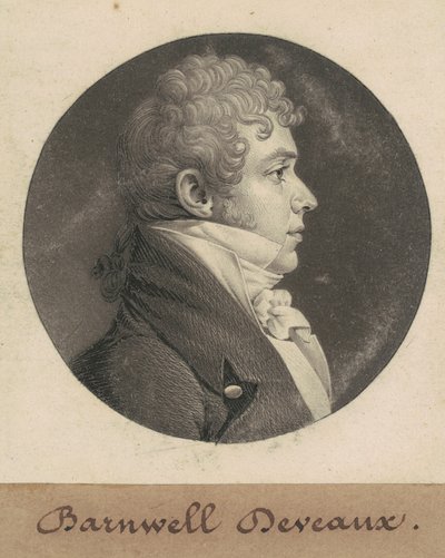 John Barnwell Deveaux af Charles B. J. Févret de Saint Mémin